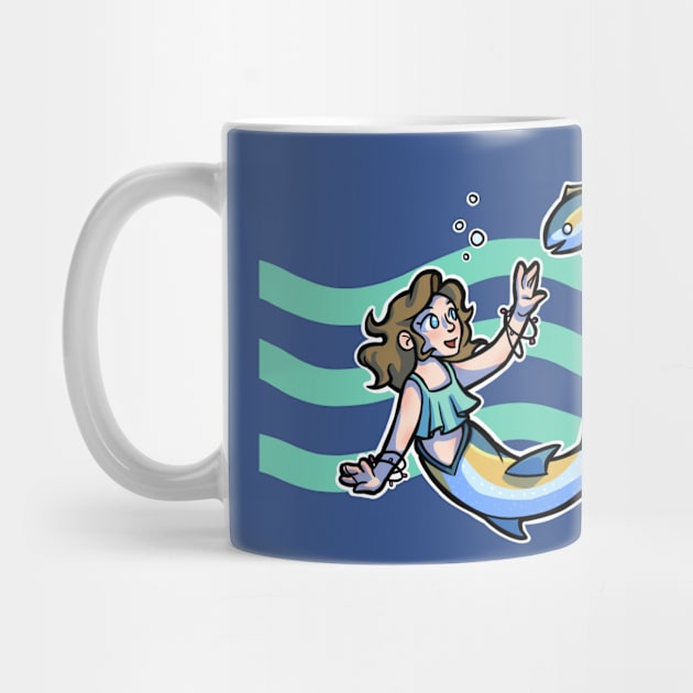 Deep-sea Mermaid by tshirtsbyclaire